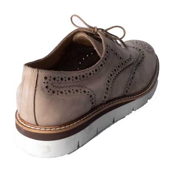 DIVARESE BEIGE DERBY | MENS SIZE 10 main image 5